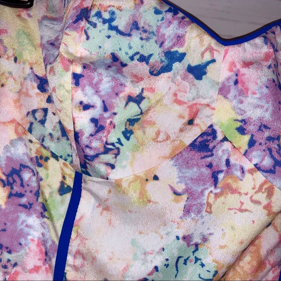 Sugarlips Floral Strapless Peplum Dress - XS - Picture 3 of 5